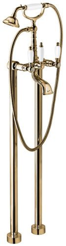 Смеситель Emmevi Deco Ceramic 12161128/BR напольный бронза