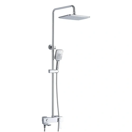 Душевая стойка Rose R2736 настенная цвет хром - фото 2