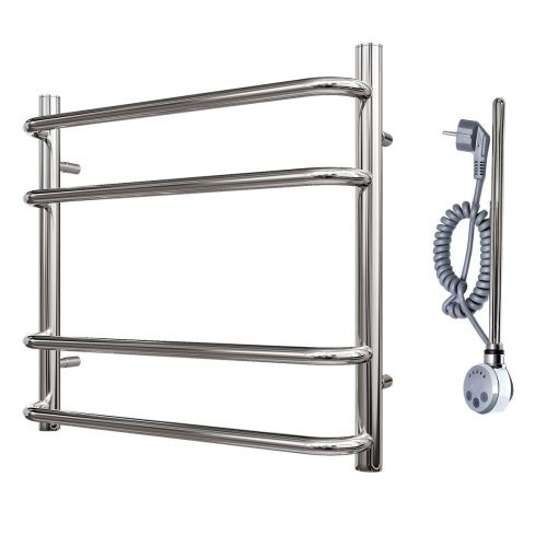 Полотенцесушитель электрический Point Нептун PN09155E 55х50 хром - фото 4