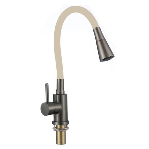 Смеситель для кухни Savol S-3002QM-12 на мойку графит - фото 2