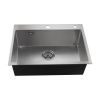 Кухонная мойка Fashun 19M Комплект AS5545 55х45 цвет серый поверхность матовая