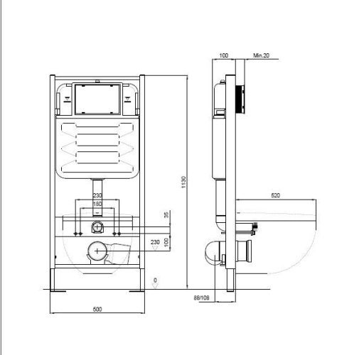 Сет унитаз + инсталляция Aquatek SET AQUATEK ЛЕЯ - фото 5