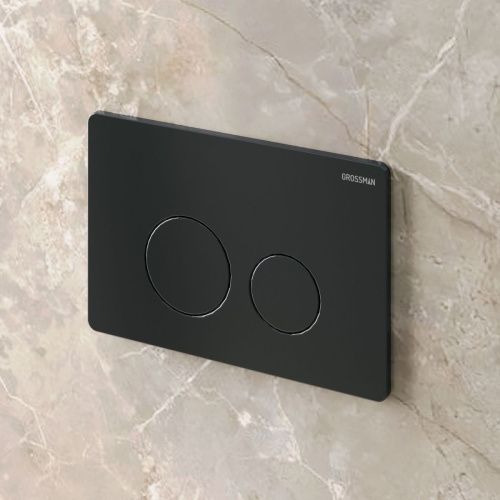 Клавиша смыва механическая Grossman Style 700.K31.05.21M.21M цвет черный - фото 3