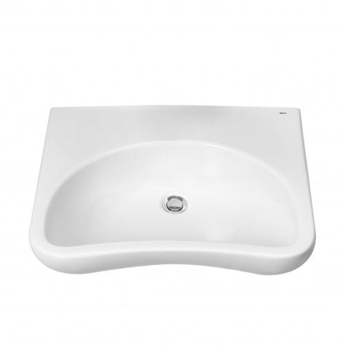 Раковина из сантехнического фарфора Roca Access ZRU9307660 60х60 подвесная цвет белый - фото 2