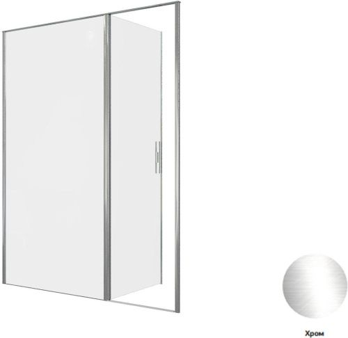 Душевая дверь Allen Brau Priority 3.31037.00 160х200 стекло прозрачное профиль хром - фото 3