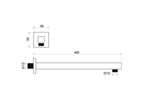 Держатель для душа Aquatek AQ2177CR хром - фото 3