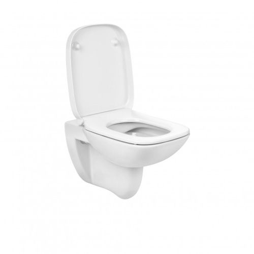 Чаша унитаза подвесная Roca Debba 734699L00Y цвет белый без сиденья безободковая смыв торнадо - фото 3