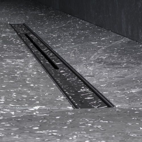 Душевой лоток Am.Pm MasterFlow W01SC-S11-080-05BM 80х10 черный - фото 5