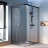 Душевой уголок Am.Pm X-Joy W94G-403-12090-BТ 120х90 стекло прозрачное профиль черный без поддона