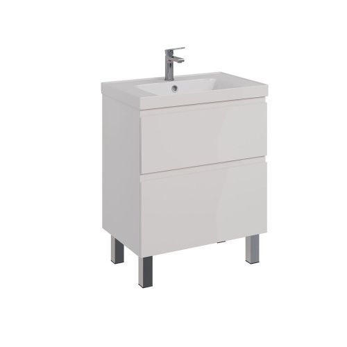 Тумба под раковину LeMark Veon LM01V70T 70х40 напольная цвет белый - фото 5