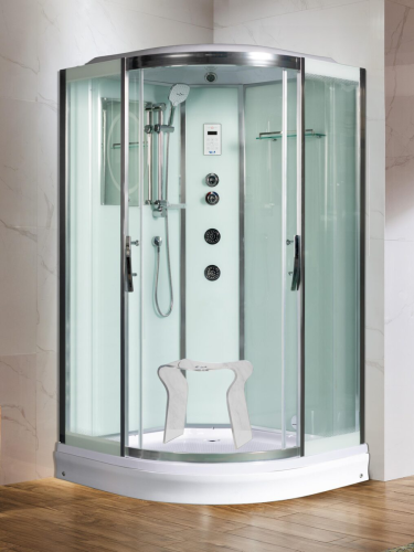 Душевая кабина WeltWasser WW500 10000003287 120х120 четверть круга с крышей ориентация универсальная - фото 5