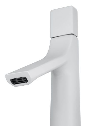 Смеситель для раковины Wonzon & Woghand The one WW-H1011-MW на столешницу белый - фото 3