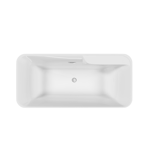 Ванна акриловая Sancos Sigma FB15 170х80 отдельностоящая прямоугольная с каркасом - фото 3