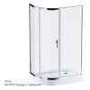 Душевой уголок Am.Pm Like W83G-302U120CT64 120х80 стекло прозрачное профиль хром без поддона