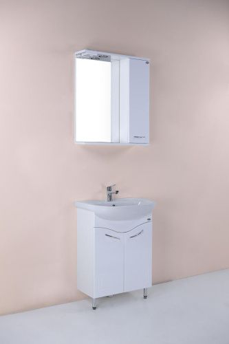 Тумба под раковину Onika Лада 106002 60х30 напольная цвет белый - фото 2