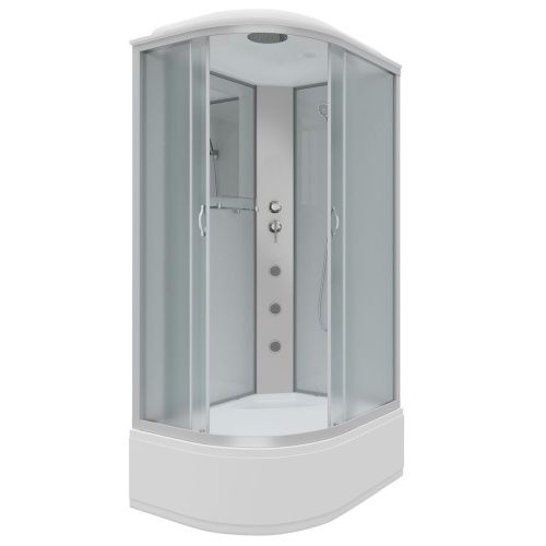 Душевая кабина Niagara Classic 23101424RG 120х80 асимметричная с крышей ориентация правая