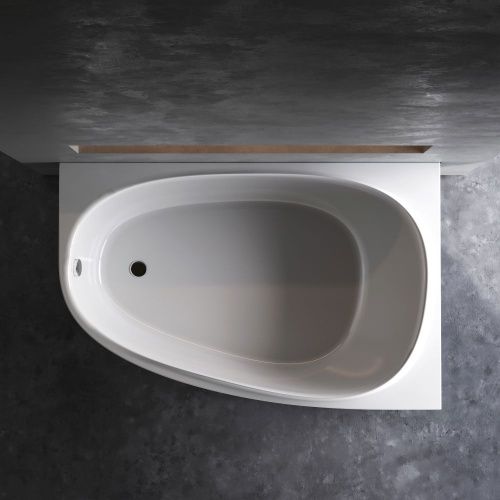 Ванна акриловая Am.Pm Like W80A-170R110W-A 170х110 пристенная асимметричная без каркаса - фото 3