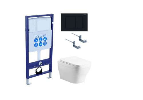 Сет унитаз + инсталляция Aquatek SET AQUATEK АМАДЕО cm-012 4в1