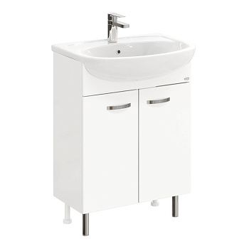 Тумба под раковину Onika Коралл 106149 60х30 напольная цвет белый