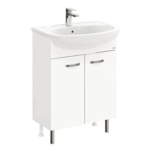 Тумба под раковину Onika Коралл 106149 60х30 напольная цвет белый