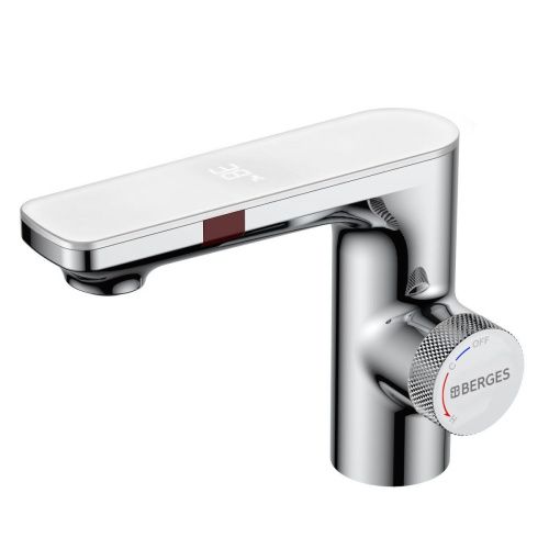 Смеситель Berges MORANS 76001 на раковину хром с термостатом - фото 2