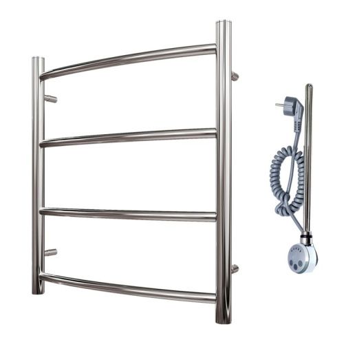 Полотенцесушитель электрический Point Афина PN04156E 55х60 хром - фото 3