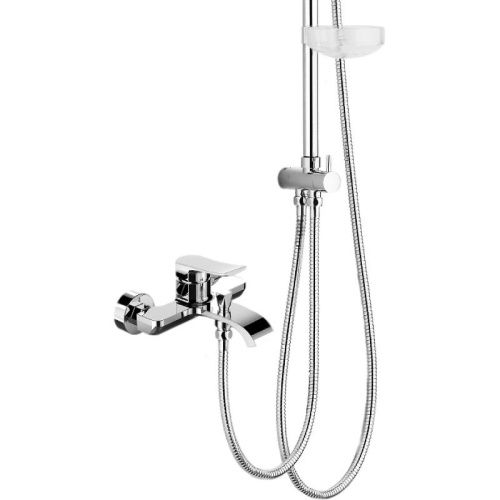 Душевая стойка Agger Happy A0493500 настенная цвет хром - фото 3