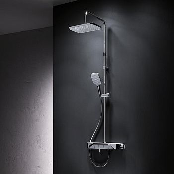 Душевая стойка Am.Pm Func F078F300 настенная цвет хром с термостатом