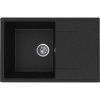Кухонная мойка Ulgran Practik PR-M 735-004 75х50 цвет черный