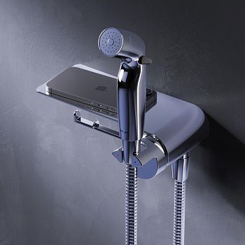 Гигиенический душ со смесителем Am.Pm Func F0H8F900 хром