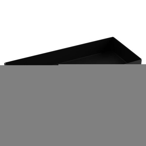 Раковина из сантехнического фарфора Ceramica Nova ELEMENT CN6072MB 80х40 накладная цвет черный без отверстий под смеситель - фото 2