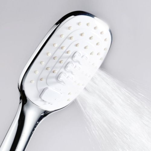 Душевая лейка Wasserkraft A062 цвет белый/хром - фото 3