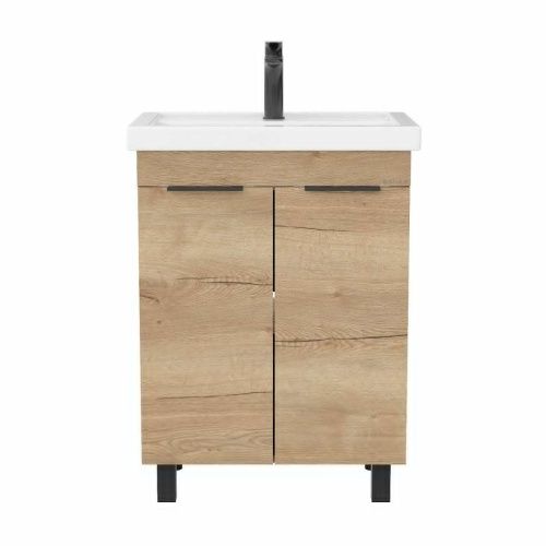 Тумба под раковину Onika Легран 107067 70х50 напольная цвет коричневый - фото 5