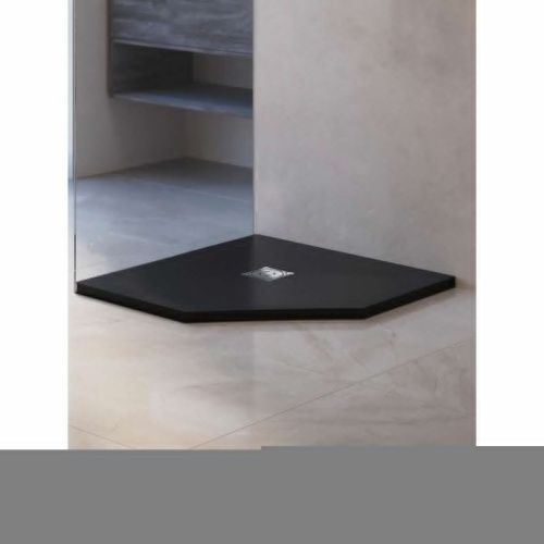 Душевой поддон RGW Stone Tray 16155099-02 90х90 искусственный камень серый без ножек - фото 5
