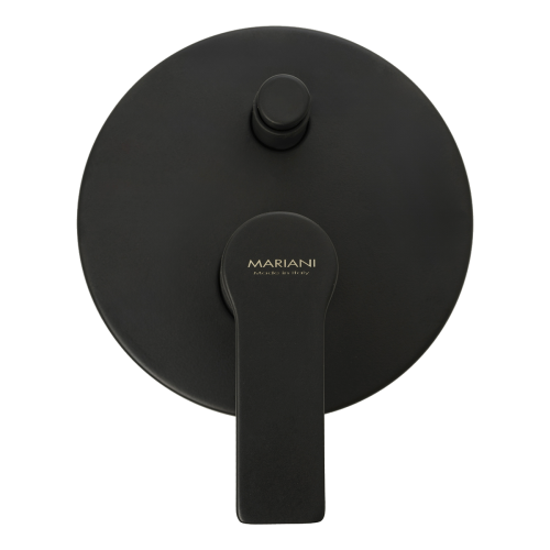 Смеситель для душа Mariani Kali B14173KL встраиваемый в стену черный - фото 2