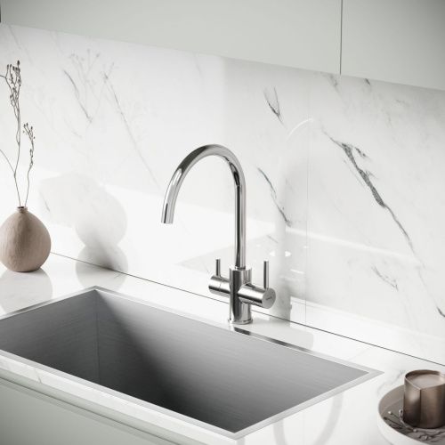 Смеситель для кухни Sancos Taper SC4012BN на мойку никель - фото 5