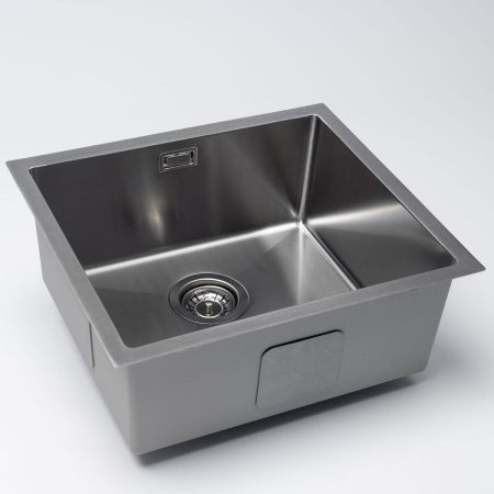 Кухонная мойка Grandex Aqua PROLINE 50 300083 50х45 цвет серый поверхность матовая