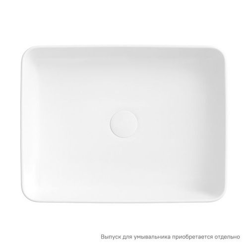 Раковина из сантехнического фарфора Iddis Slide SLIWM02i27 50х40 накладная цвет белый без отверстий под смеситель - фото 3