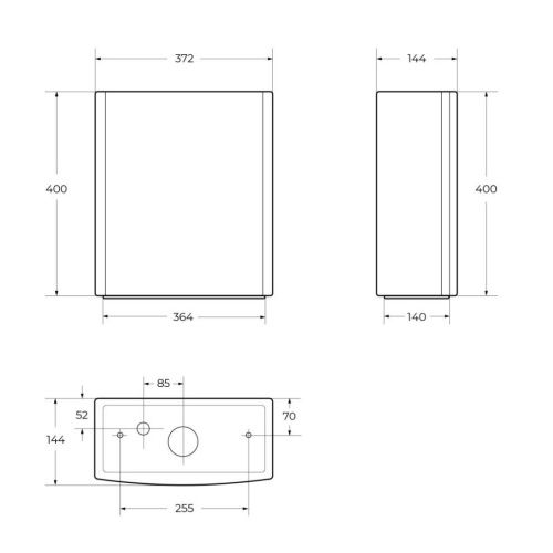 Бачок Cezares GIUBILEO CZR-165T - фото 2