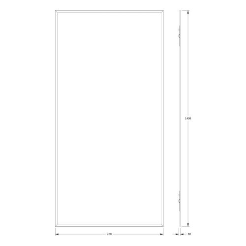 Зеркало Evoform Comfort BY 0949 70х140 подвесное - фото 2