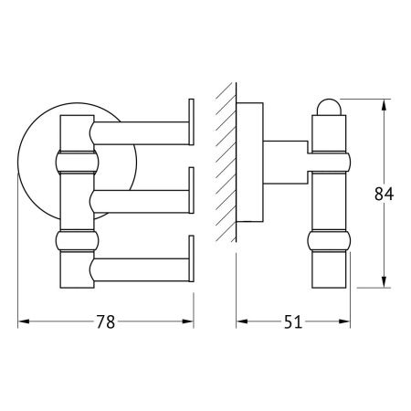 Крючок Artwelle Harmonie HAR 010
