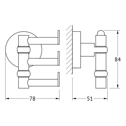 Крючок Artwelle Harmonie HAR 010 - фото 2