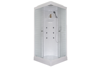 Душевая кабина Royal Bath HP RB80HP2-M 80х80 квадратная с крышей ориентация универсальная