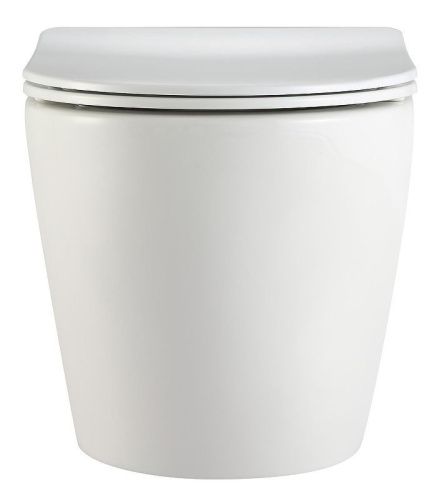 Унитаз подвесной Тритон Verso Щ0000060994 белый с сиденьем микролифт безободковый смыв торнадо - фото 3