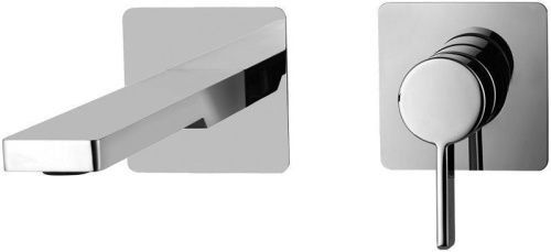 Смеситель для раковины Paffoni Rock RO105CR70 встраиваемый в стену хром