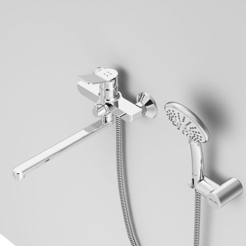 Смеситель для ванны и душа Am.Pm X-Joy F85A95000 настенный хром - фото 4