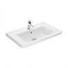 Раковина из сантехнического фарфора Roca The Gap Unik 7327471000 70х40 накладная цвет белый