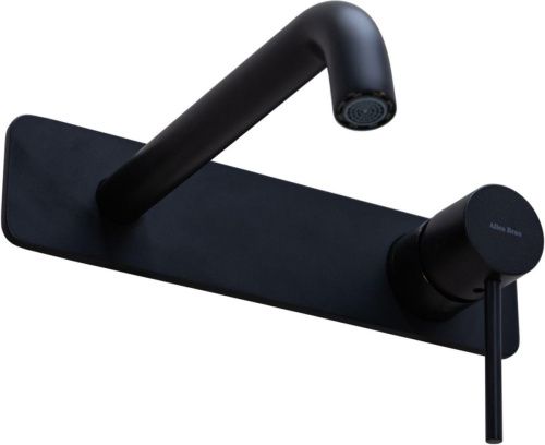 Смеситель для раковины Allen Brau Glority 5.51004-31 встраиваемый в стену черный - фото 2