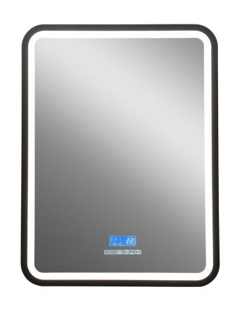 Зеркало с подсветкой и антизапотевателем Art&Max GENOVA AM-Gen-600-800-S-F-MFP 60х80 подвесное