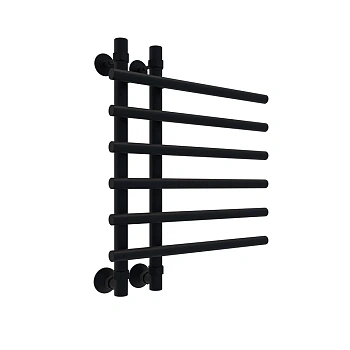 Полотенцесушитель водяной Veconi Tufo T601050B 50х60 черный